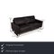 2-Seater Anthracite Leather Sofa from Frommholz Domino, Image 2