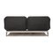 2-Seater Gray Nova Fabric Sofabed Rolf Benz 10