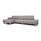 Gray Fabric Corner Sofa Gray by Mycs Pyllow 1