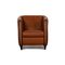 2-Seater Brown Leather Sofa Set from de Sede, Set of 3 14
