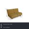 3-Seater Yellow Fabric Multy Sofa Bed from Ligne Roset 2