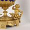 Goldenes Triptychon Bronze Uhr Set von Sevres Porcelain, 3er Set 6