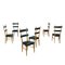 Dining Chairs, Italy, 1950s, Set of 6, Image 1