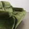 Vintage 2-Sitzer Sofa aus Samt, Italien, 1970er 3