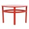 Red Lacquered Wood Low Tables 4