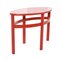 Red Lacquered Wood Low Tables 5