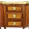 Petite Commode Demi-Lune Louis XVI en Noyer 2