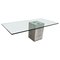 Concrete Dining Table by Saporiti 1970s, Image 1