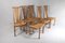Ash and Elm High Back Dining Room Chairs by Ercol, Set of 6, Image 1