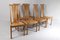 Ash and Elm High Back Dining Room Chairs by Ercol, Set of 6 9