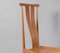 Ash and Elm High Back Dining Room Chairs by Ercol, Set of 6 4