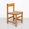 Chaises en Rotin et Bois, Espagne, 1950s, Set de 2 9