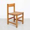 Spanish Rattan & Wood Chairs, 1950s, Set of 2 9