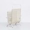 White Magazine Holder by Mathieu Matégot, 1950s, Image 4