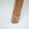 Sgabello rustico in legno, Francia, XX secolo, Immagine 15