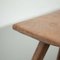 Tabouret Rustique en Bois, France, 20ème Siècle 6