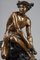Bronze aus Quecksilber, das seine Fersenriemen nach Pigalle anbringt 8
