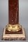 Griotte Marble and Gilt Bronze Column 9