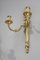 Vintage Golden Candelholder Sconces, Set of 2, Image 4