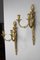 Vintage Golden Candelholder Sconces, Set of 2 2