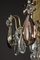 Large 19th Century White and Amethyst Crystal Chandelier, Image 9