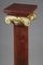 Column in Red Languedoc Marble and Gilt Bronze 11