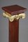 Column in Red Languedoc Marble and Gilt Bronze 5