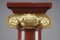 Colonna in marmo rosso della Linguadoca e bronzo dorato, Immagine 8