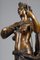 Gustave Obiols, Ninfa con papaveri, bronzo fuso, Immagine 9