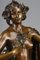 Gustave Obiols, Nymphe mit Mohnblumen, Bronzeguss 5