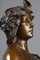 Gustave Obiols, Nymphe mit Mohnblumen, Bronzeguss 15