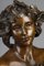 Gustave Obiols, Nymphe mit Mohnblumen, Bronzeguss 6