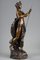 Gustave Obiols, Nymph with Poppies, Cast Bronze 13