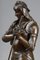 Eutrope Bouret, Jeanne D'arc in piedi con la spada, bronzo, Immagine 6