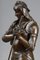 Eutrope Bouret, Jeanne D'arc Standing Holding the Sword, Bronze 6