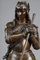 Eutrope Bouret, Jeanne D'arc de pie con la espada, bronce, Imagen 10