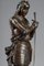 Eutrope Bouret, Jeanne D'arc de pie con la espada, bronce, Imagen 12