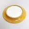 Modern Round Italian Yellow Ocher Plastic Mirror, 1980s 9