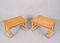 Italian Mid-Century Modern Bamboo, Rattan and Wood Coffee Tables, 1980s, Set of 2, Image 12