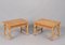 Italian Mid-Century Modern Bamboo, Rattan and Wood Coffee Tables, 1980s, Set of 2 7