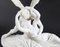 19th Century Carrara Marble Lovers Sculpture by Canova 9