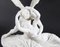 Carrara Marmor Lovers Skulptur von Canova, 19. Jh 9