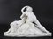 Carrara Marmor Lovers Skulptur von Canova, 19. Jh 12