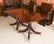 20th Century Regency Revival Twin Pillar Dining Table 6