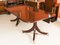 20th Century Regency Revival Twin Pillar Dining Table 7