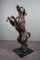 Bronze Statue of a Dog on a Marble Base 2