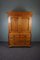 Antique Oak Linen Press Cupboard 1