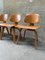 DCW Dining Chairs in Ash by Charles & Ray Eames for Herman Miller, 1940s, Set of 4 10