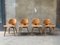 DCW Dining Chairs in Ash by Charles & Ray Eames for Herman Miller, 1940s, Set of 4 1