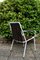 Sedie da giardino impilabili in teak e tubo d'acciaio di Daneline Denmark, anni '60, set di 5, Immagine 10